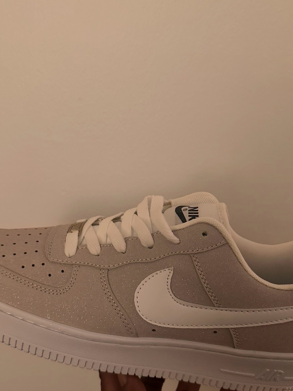 Nike Men’s light gray /White Low-Top Sneakers